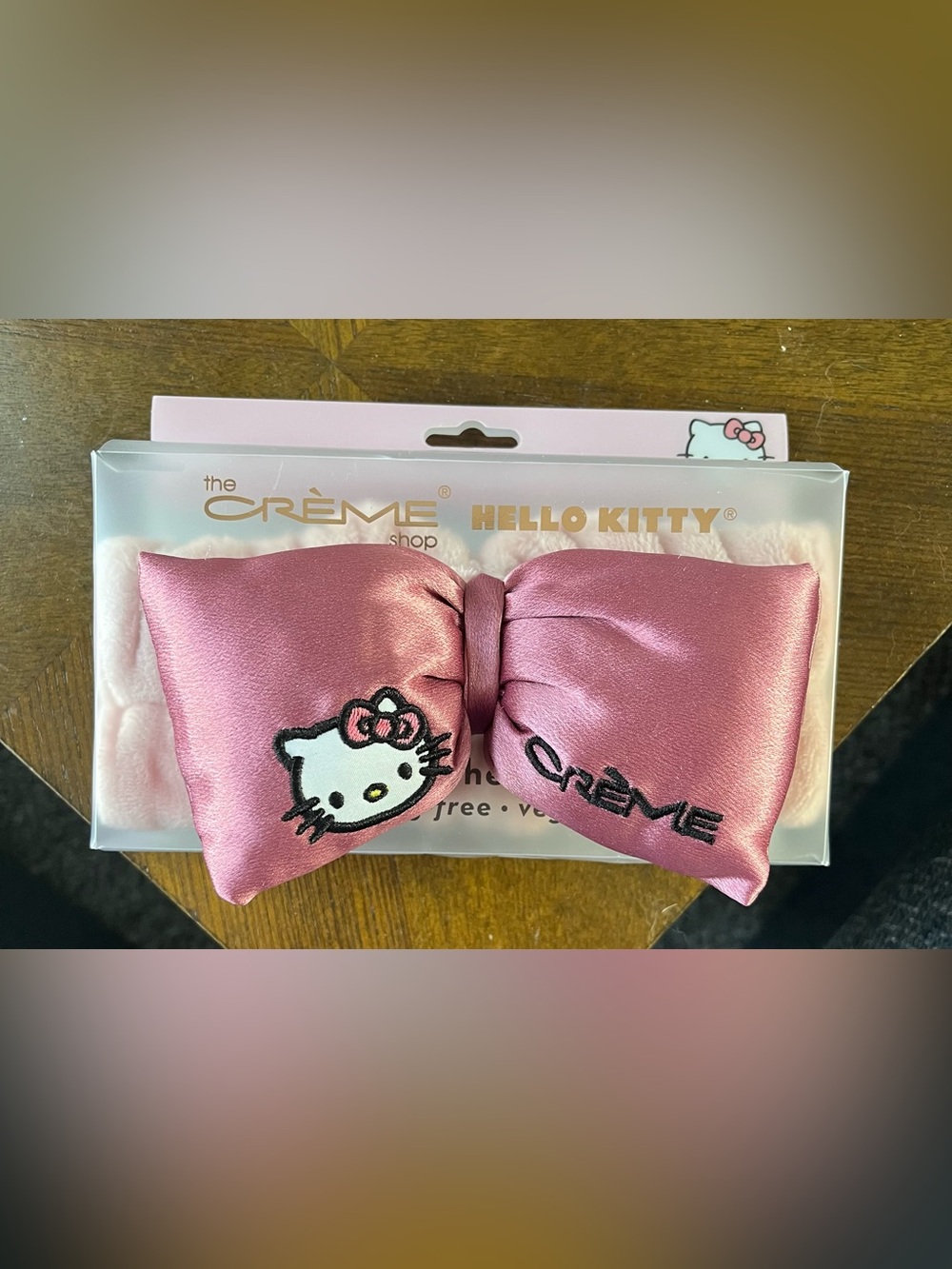 Crème Shop x Hello Kitty Teddy Spa Headband